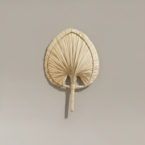 Round Palm Leaf