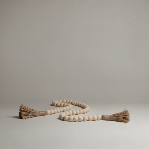 Wooden Beads Tassel Small