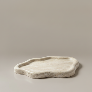 Travertine Platter Organic
