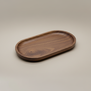 Wooden Platter Long Oval