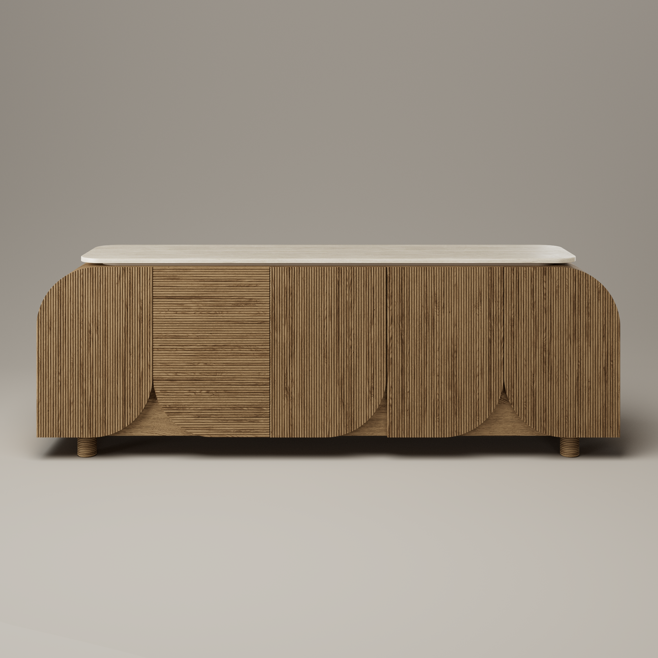 Arch Fluted Sideboard