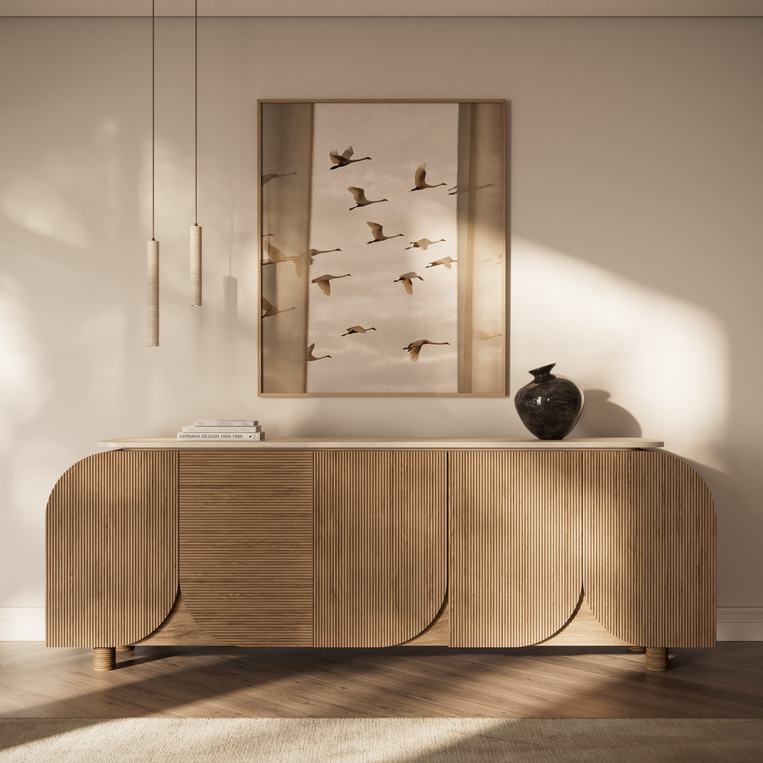 Arch Fluted Sideboard - Image 4